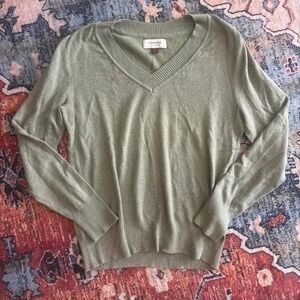 Soft green Sonoma sweater